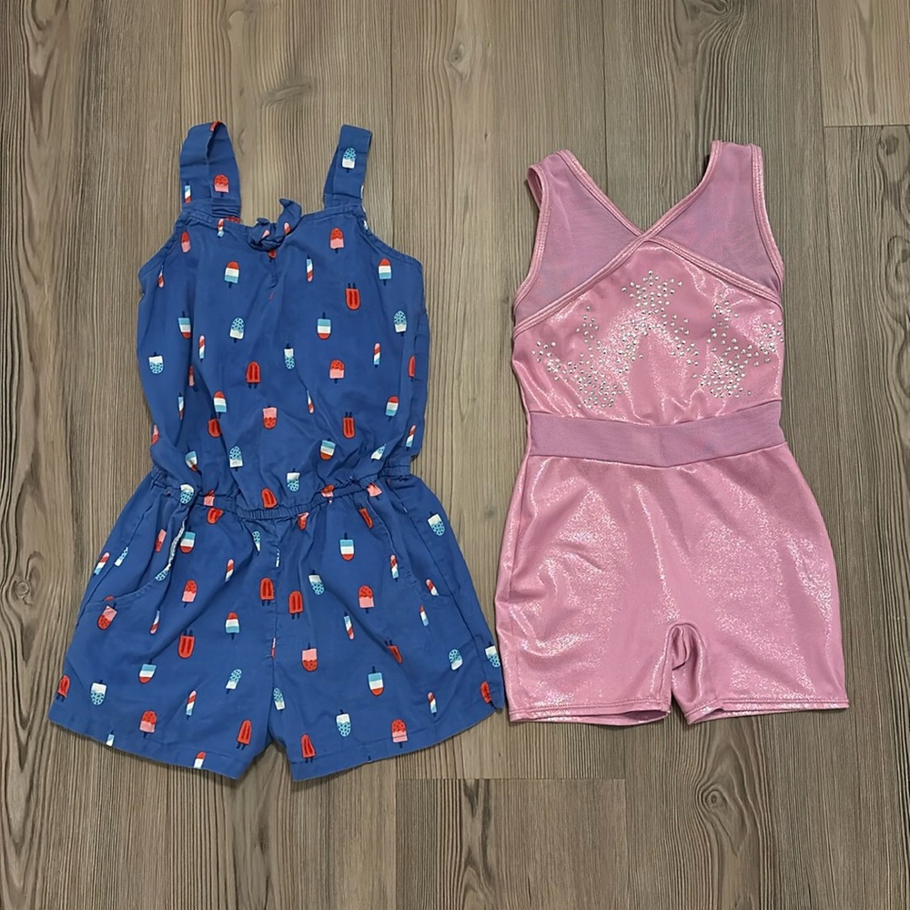 Girls Romper One Pieces